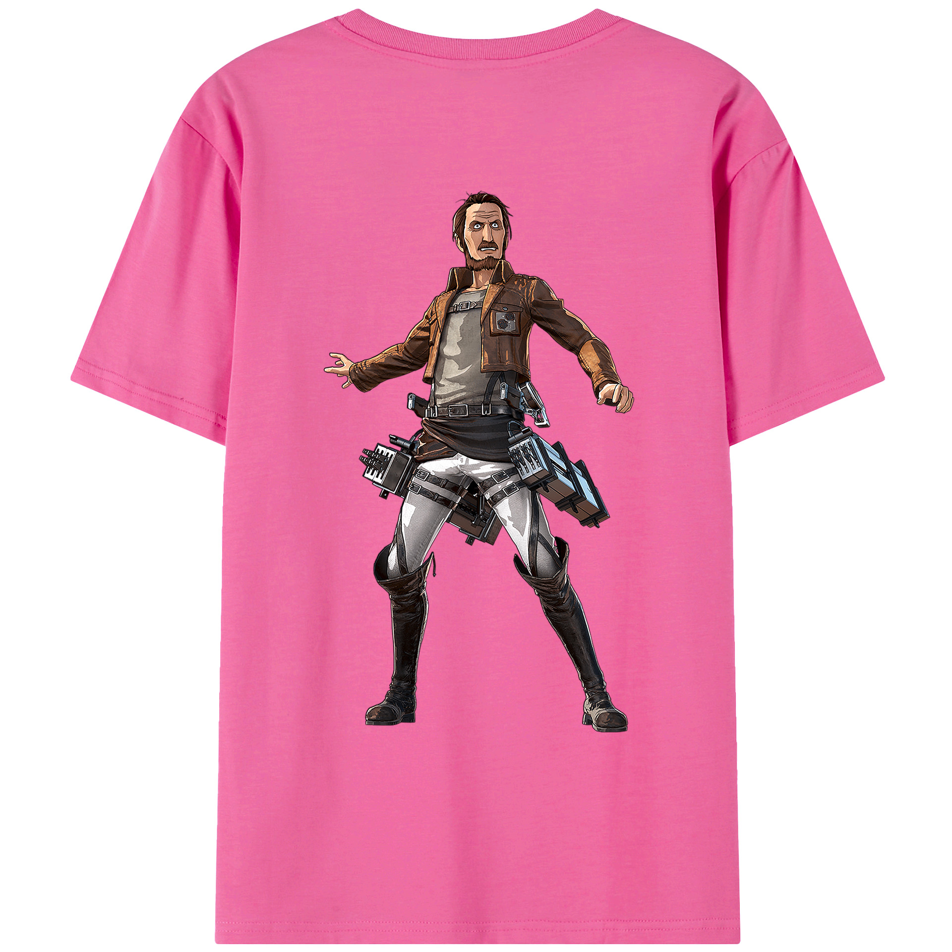 （画像用） 進撃の巨人 Attack on Titan レディース半袖Tシャツ(バックプリント)